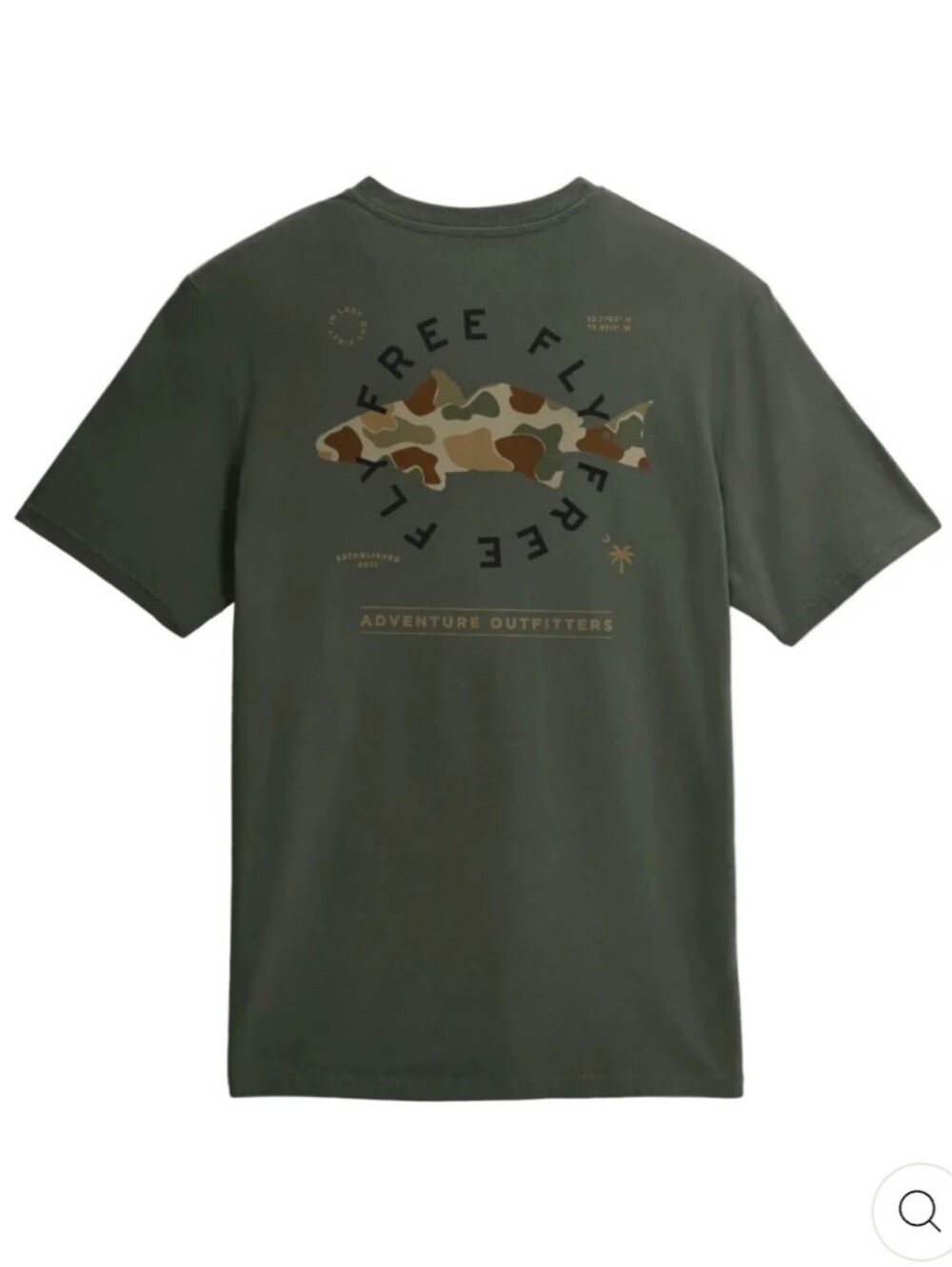 Free Fly Apparel Target Species Pocket Tee- XL